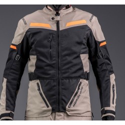 Nordcode Μπουφάν Μηχανής Dune Ανδρικό Καλοκαιρινό άμμου πορτοκαλί Level 2 Μπουφάν Textile